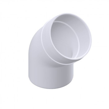 110mm 107.4.135 White 135deg Spigot/Socket Bend