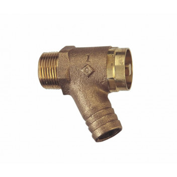 15mm D340 Bronze Lockshield Drain Tap PN10