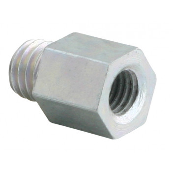 M10 Female to M12 Male Zinc Plated Rod Adaptor