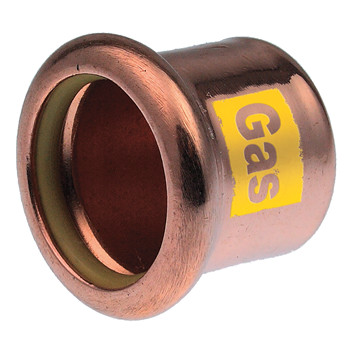 28mm Xpress Copper GAS Stop End SG61 - 39882