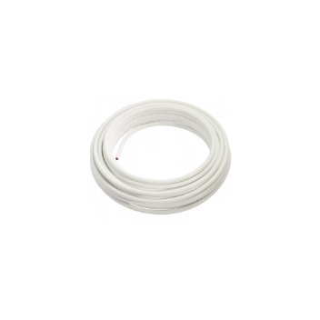 10mm x 25M Coil Blue Label/Table W Protec White Copper Tube to EN1057