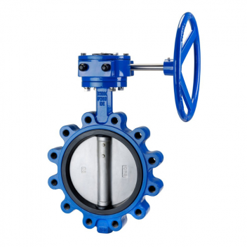 250mm 970G Ductile Iron Fully-Lugged Gear Operated Butterfly Valve