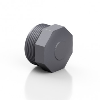 1\" TAF PVC-U BSP Threaded Plug