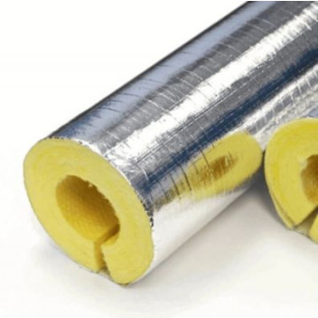 22 x 20mm H&V Foil Backed Pipe Lagging - 1.2m Length