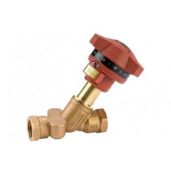 15mm D921 Bronze Double Regulating Valve PN25 FxF