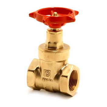 15mm 1065 Brass Gate Valve BSPT PN16 FxF