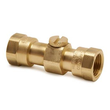 1/2\" K4426 DZR Brass Double Check Valve Female Ends PN10