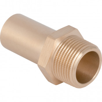 22mmX3/4\" Adaptor Female Thread/Plain End Mapress Copper M63562