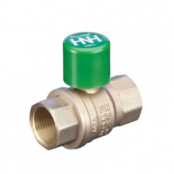 40mm 100LS DZR Brass Ball Valve Lockshield PN25