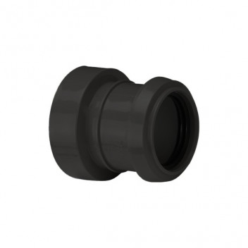 50mm 117.2 Black Straight Boss Ring Seal Adaptor