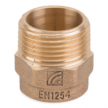 35x1.1/4\" Endfeed Male Iron Straight Adaptor EF3