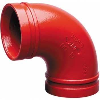 80mm(88.9) V10 Painted Grooved Elbow F00100030ZZP000