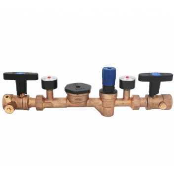 3/4 - 1\" ART710 Bronze EasyFlow Pro Valve Assembly w/ Drain & Insulation Jacket