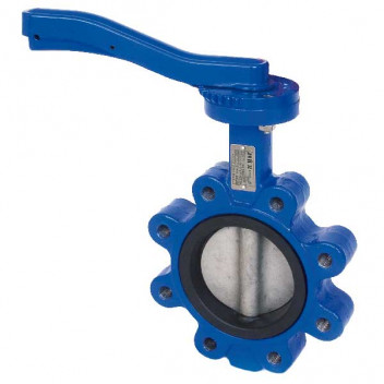 65mm ART135 Ductile Iron Lugged and Tapped High Pressure Butterfly Valve PN25