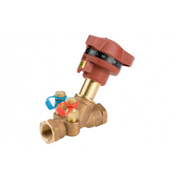 40mm D931 Bronze Fixed Orifice Double Regulating Valve PN25 FxF