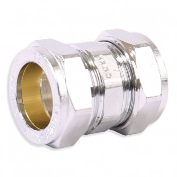 28mm Chrome Compression Coupling CP301