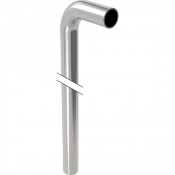 22mm Geberit Mapress 30414 Stainless Steel 90 Degree Long Bend - Plain Ends