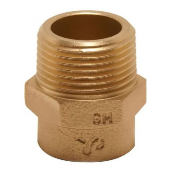 15mm x 1/2\" YP3 Straight Male Connector