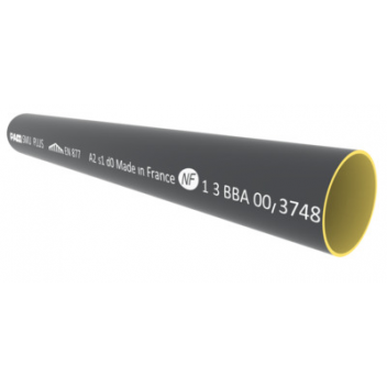 100mm ED000-01 Ensign Drain Pipe - 3 Metre Length