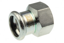 22mmx3/4\" Xpress Stainless Female Straight Connector SS2 - 11647