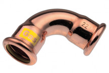 15mm Xpress Copper GAS 90 Degree Elbow SG12 - 39780