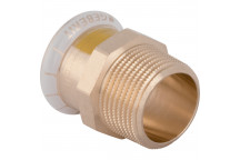 15mmx1/2\" Geberit Mapress 34666 Copper Gas Adaptor With Male Thread