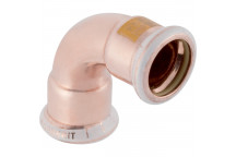 15mm Geberit Mapress 34500 Copper Gas 90 Degree Bend