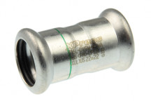 28mm Xpress Stainless Straight Coupling SS1 - 11697