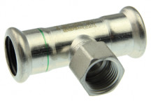 76x76mmx2\" Xpress Stainless Female Tee SS30 - 20453