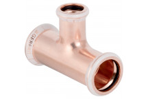 54x28mm Geberit Mapress 61228 Copper Reduced Branch Tee