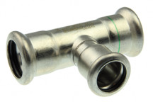 54x54x28mm Xpress Stainless Reduced Branch Tee SS25 - 11755