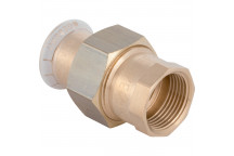 28mmx1\" Geberit Mapress 65485 Copper Adaptor Union & Brass Nut - Female