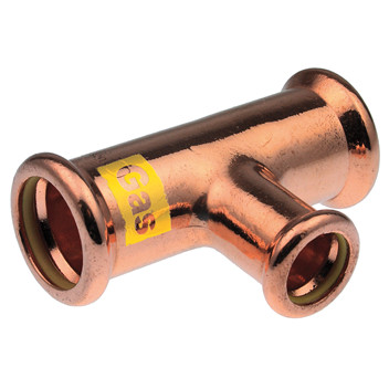 54x54x22mm Xpress Copper GAS Reduced Branch Tee SG25 - 39871 54x54x22mm Xpress Copper GAS Reduced Branch Tee SG25 - 39871