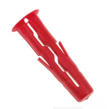 Red Plastic Rawlplugs Red Plastic Rawlplugs
