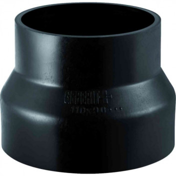 90x40mm Geberit HDPE Concentric Reducer 366.559.16.1 90x40mm Geberit HDPE Concentric Reducer 366.559.16.1