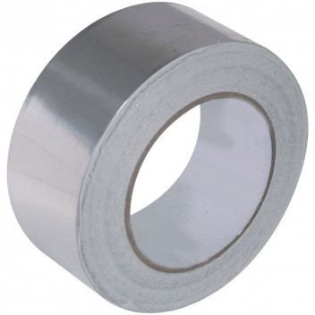 50mm x 45 Metre Roll Aluminium Silver Tape 50mm x 45 Metre Roll Aluminium Silver Tape