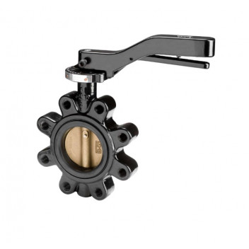 100mm F614 Ductile Iron Fully-Lugged Butterfly Valve Nitrile (GAS) PN16 100mm F614 Ductile Iron Fully-Lugged Butterfly Valve Nitrile (GAS) PN16