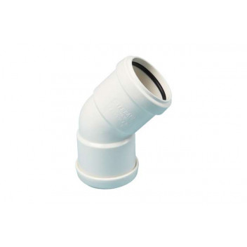 40mm 301.15.135W White Terrain Swept Bend 135 Deg 40mm 301.15.135W White Terrain Swept Bend 135 Deg