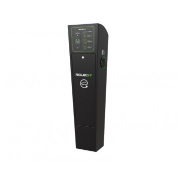 AutoCharge Smart EV Charging Pedestal - 1x up to 22kW 3PH Type 2 Socket - Black AutoCharge Smart EV Charging Pedestal - 1x up to 22kW 3PH Type 2 Socket - Black