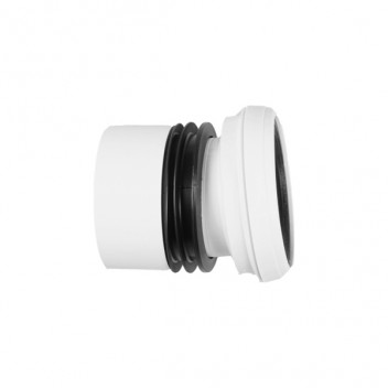 110mm 499.4.24W White 24deg WC Manifold Connector Fin Seal Spigot 110mm 499.4.24W White 24deg WC Manifold Connector Fin Seal Spigot