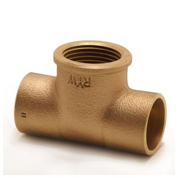 22x3/4\" Endfeed Female Tee N30R - 89034 22x3/4\" Endfeed Female Tee N30R - 89034