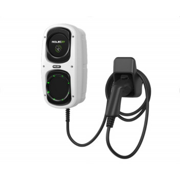 WallPod Smart EV Charger - up to 7.4kW Type 2 10m Tethered - White WallPod Smart EV Charger - up to 7.4kW Type 2 10m Tethered - White