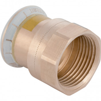 18mmx1/2\" Geberit Mapress 34684 Copper Gas Adaptor with Female Thread 18mmx1/2\" Geberit Mapress 34684 Copper Gas Adaptor with Female Thread