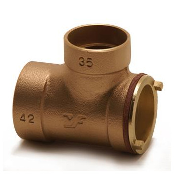 54x42mm Endfeed Waste 88.1/2Deg Pitcher Tee N363R - 89781 54x42mm Endfeed Waste 88.1/2Deg Pitcher Tee N363R - 89781