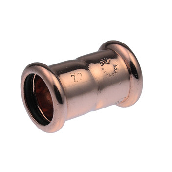 54mm Xpress Copper Straight Coupling S1 - 38035 54mm Xpress Copper Straight Coupling S1 - 38035