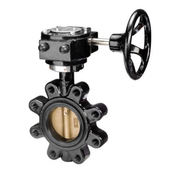 200mm F629 DuctiIe Iron Fully-Lugged Gear Op B/Fly Valve EPDM (High Temp) PN16 200mm F629 DuctiIe Iron Fully-Lugged Gear Op B/Fly Valve EPDM (High Temp) PN16