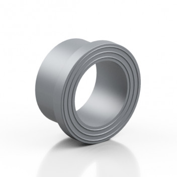 2 1/2\" QRA ABS Serrated Face Stub Flange 2 1/2\" QRA ABS Serrated Face Stub Flange