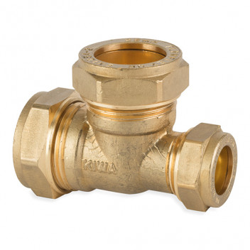 22x15x22mm Compression Reduced One End Tee CM601 22x15x22mm Compression Reduced One End Tee CM601