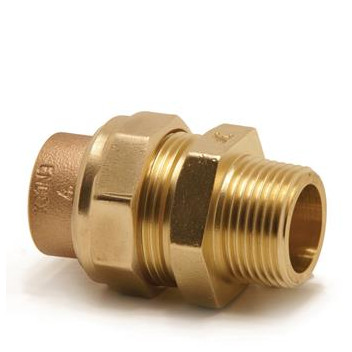 15mm x 1/2\" N69 Straight Male Union Connector 15mm x 1/2\" N69 Straight Male Union Connector