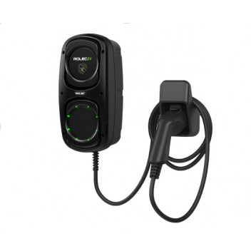 WallPod Smart EV Charger - up to 7.4kW Type 2 5m Tethered - Black WallPod Smart EV Charger - up to 7.4kW Type 2 5m Tethered - Black